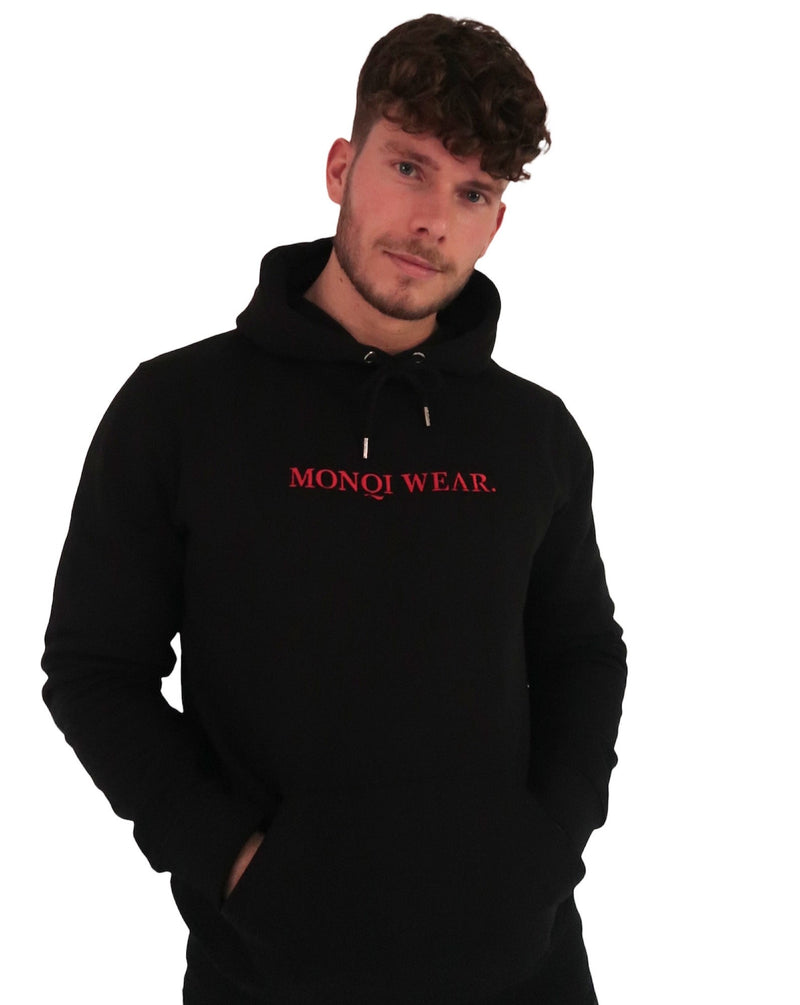 Limited "Monqiwear" Hoodie Zwart